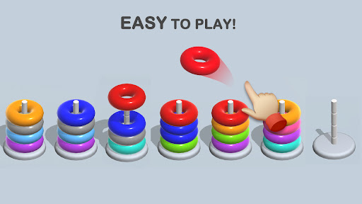 Screenshot Hoops Sort Puzzle - Stack game