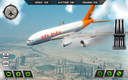 Indian Flight Pilot:Airplane Flying Simulator 2018 banner