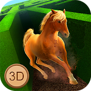 Horse Maze Racing Adventure Quest  Icon