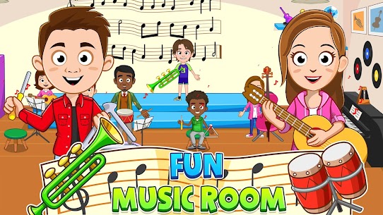 My Town School MOD APK 1.90 (Free Purchase) 4