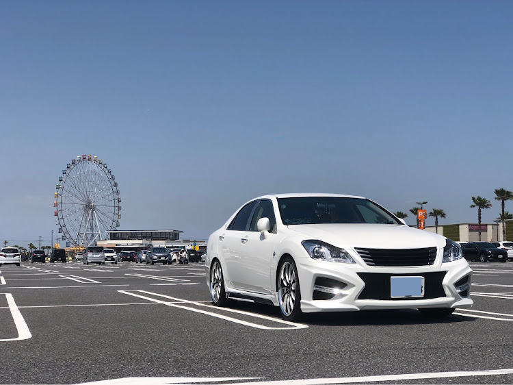 クラウンロイヤルのソロツーリング・木更津アウトレットの駐車場・千葉フォルニア(袖ヶ浦海浜公園)に関するカスタム事例の投稿画像1枚目