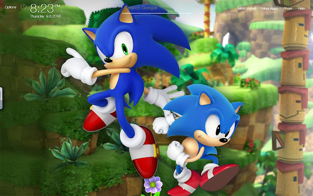 Sonic The Hedgehog Wallpapers FullHD New Tab