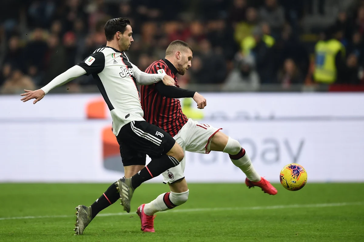 Coup dur pour l'AC Milan: un titulaire en moins pour choc contre la Juve