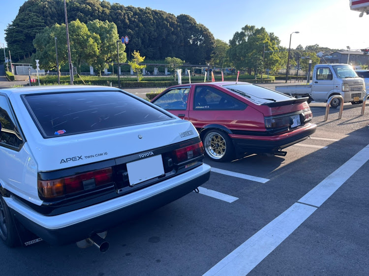 スプリンタートレノのハチロク完成・作業ミーティング・ヤビツ峠・花火大会🎆・蒙古タンメン中本に関するカスタム事例の投稿画像8枚目