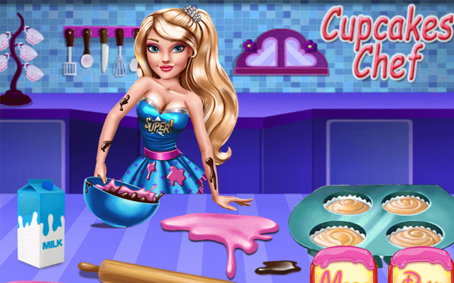 Cupcakes Chef Game chrome extension