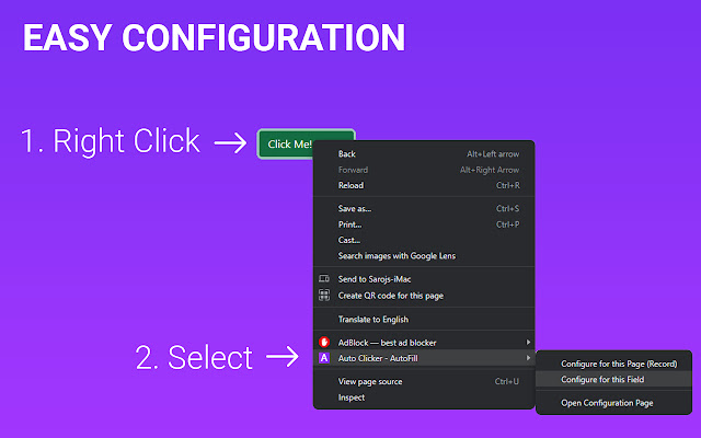 Extension CPS Tester - Right Click Speed Tester - Add-ons Opera