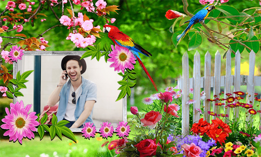 Beautiful Nature Garden Photo Frames Application