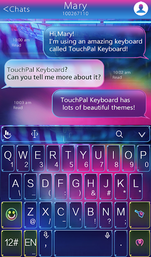 免費下載個人化APP|TouchPal Colorful Neon Theme app開箱文|APP開箱王
