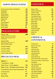 Royal Restaurant menu 3