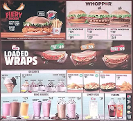 Burger King menu 2