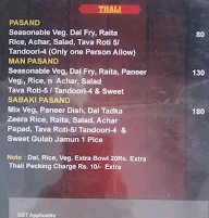 Aangan Restaurant menu 8