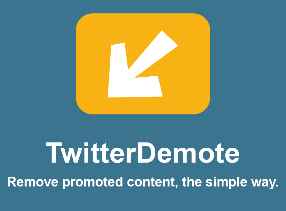 TwitterDemote Preview image 1