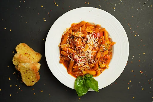 Spicy Arrabiata Chicken Pasta With Parmesan Cheese (Red)