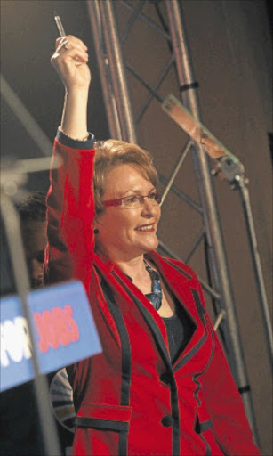 ADAMANT: Democratic Alliance Leader Hellen Zille at Freedom Park, Pretoria recently. PHOTO: KEVIN SUTHERLAND