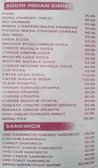 Satvik Only Veg menu 1