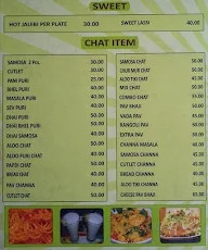 Rotiwala menu 1