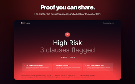 WTF Clause screenshot 5