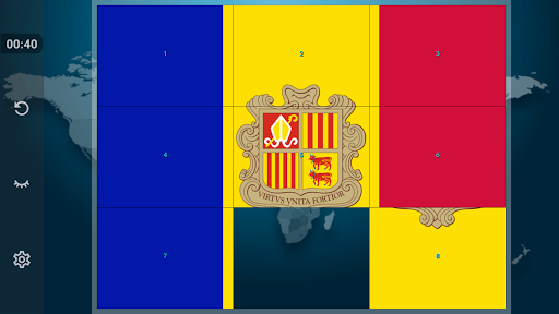 Puzzle - National Flag Games