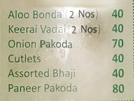 Annalakshmi Restaurant A/C menu 6