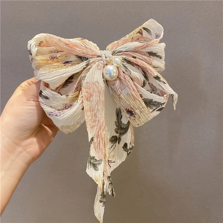 Große Blumen-Haarspange für Damen Elegantes Accessoire für Hochsteckfrisuren und mehr Blumendekor sicherer Halt stilvolles Design