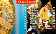 SR Shri Balaji Chat menu 3