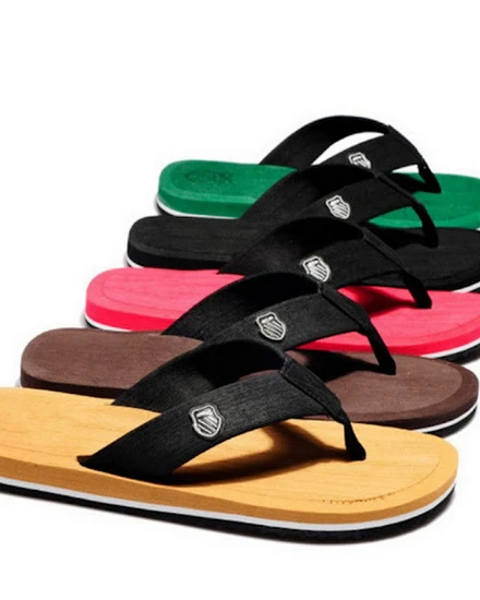 2022 Slippers Men Summer Flip Flops Beach Sandals Anti-Sl... - 0
