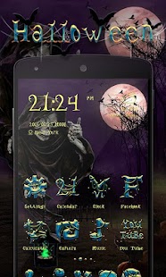 Halloween night - ZERO Launcher - náhled