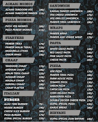 The Gopal Cafe menu 3