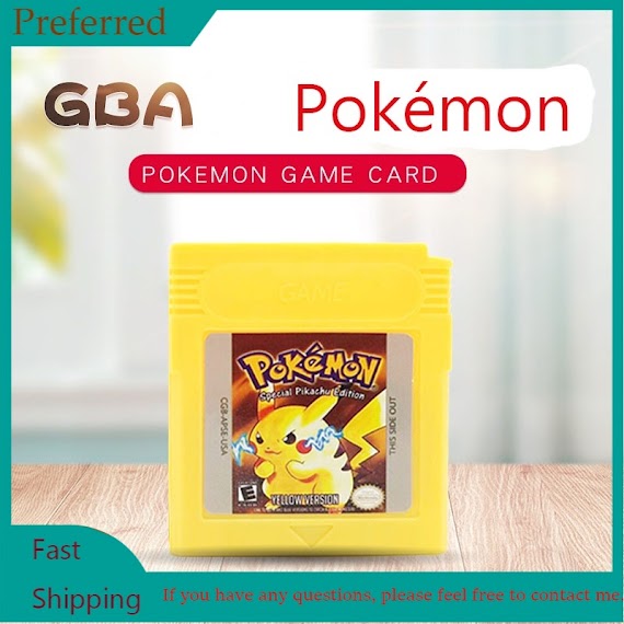 Thẻ Chơi Game Pokemon Gb Gbc Chất Lượng Cao