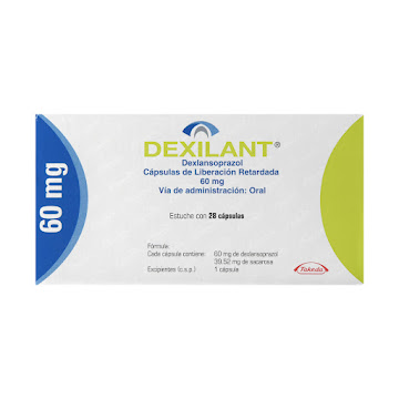 Dexilant Dexlansoprazol 60 mg Takeda Caja x 28 Cápsulas  