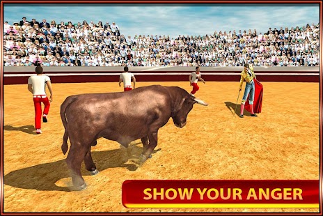   3D Angry Bull Attack Simulator- screenshot thumbnail   