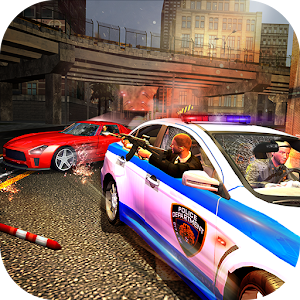 Download Police Car Rush Gangster Chase For PC Windows and Mac