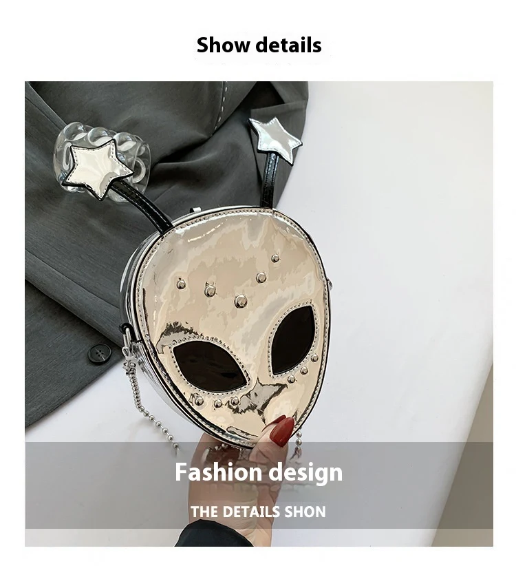 Bolso Mensajero de Moda Brillante Diseño Especial Trend para Hombro, Popular, Elegante, Perfecto para Llevar Todo con Estilo