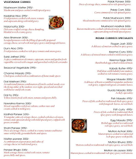 The Taste Of Thar menu 3