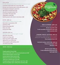 Green Appetite menu 1