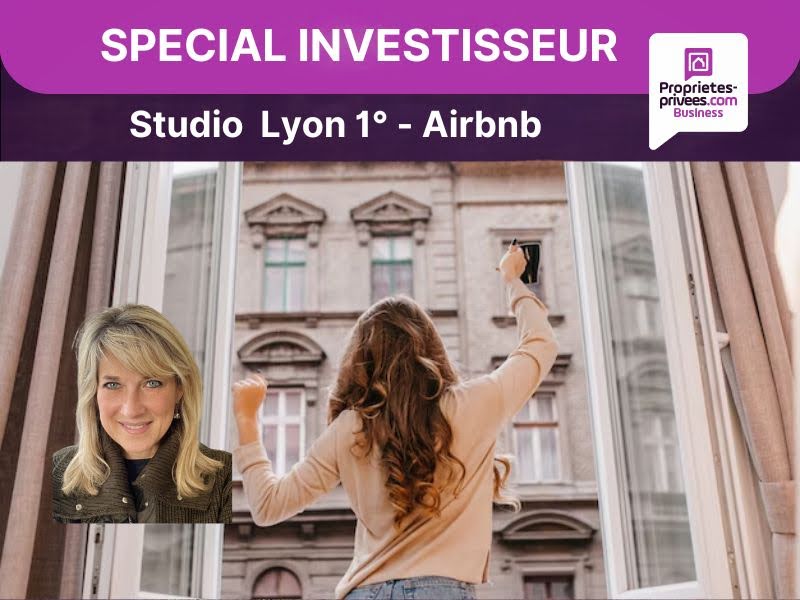 Vente locaux professionnels 1 pièce 18 m² à Lyon 1er (69001), 187 660 €