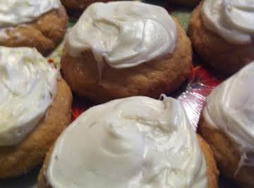 Crisp Lemon Cookies with Anise Frosting