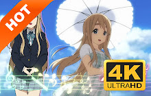 Tsumugi Kotobuki HD Anime New Tabs Theme small promo image