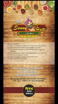 Sunny Di Hatti menu 3