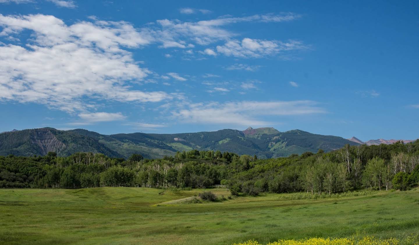 Farm house with garden Snowmass