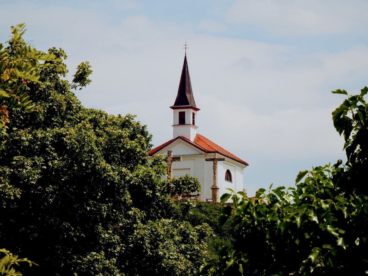 Esztergom - Szent Tamás-hegyi Fájdalmas Szűz kálváriakápolna és hét stációs kálvária