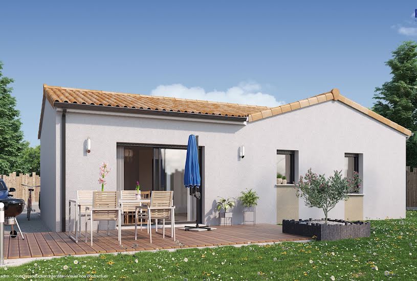  Vente Terrain + Maison - Terrain : 431m² - Maison : 76m² à Vayres (33870) 