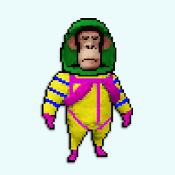 Pixel Radioactive Ape #10