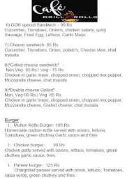 Cafe Grill O Rolls menu 8