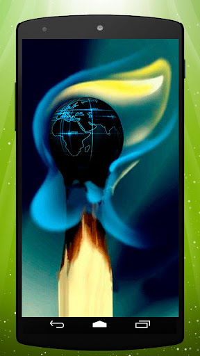 Burning Earth Live Wallpaper