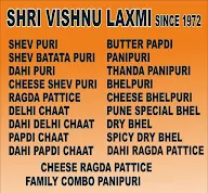 Shree Vishnu Laxmi Bhelpuri And Ice Cream Center menu 1