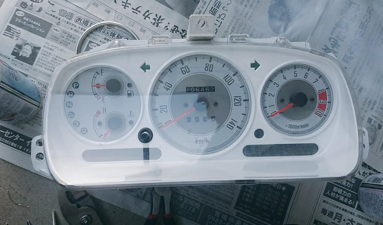 ミラジーノのミラジーノ・メーターパネル塗装・L700S・10月も宜しくお願いします・DIYに関するカスタム事例の投稿画像2枚目