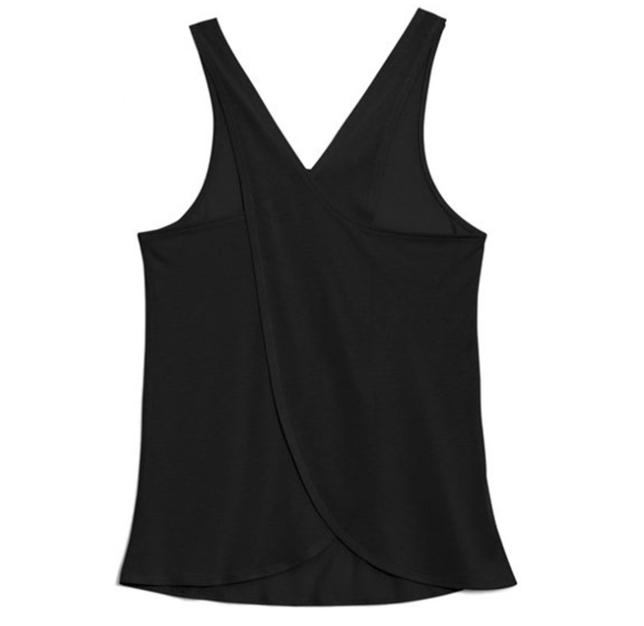 Colete esportivo europeu e americano transfronteiriço feminino. Respirável, de secagem rápida, perfeito para yoga, corrida e fitness.