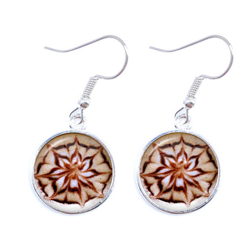 Title 11, Gem Earrings Chocolate Printed Earrings – a swe...