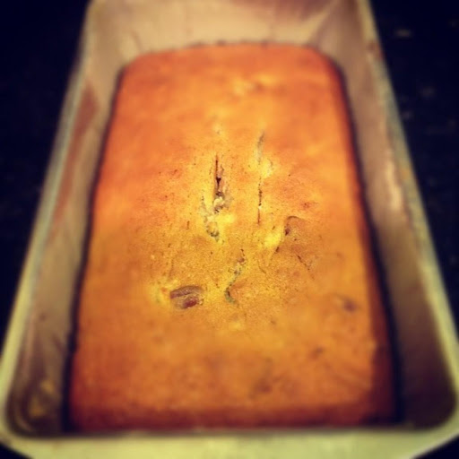 I am bragging.  This is the best banana bread you will have.  I challenge anyone!